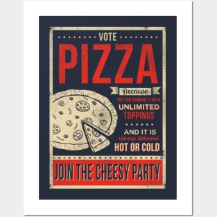 Cheesy Party Posters and Art